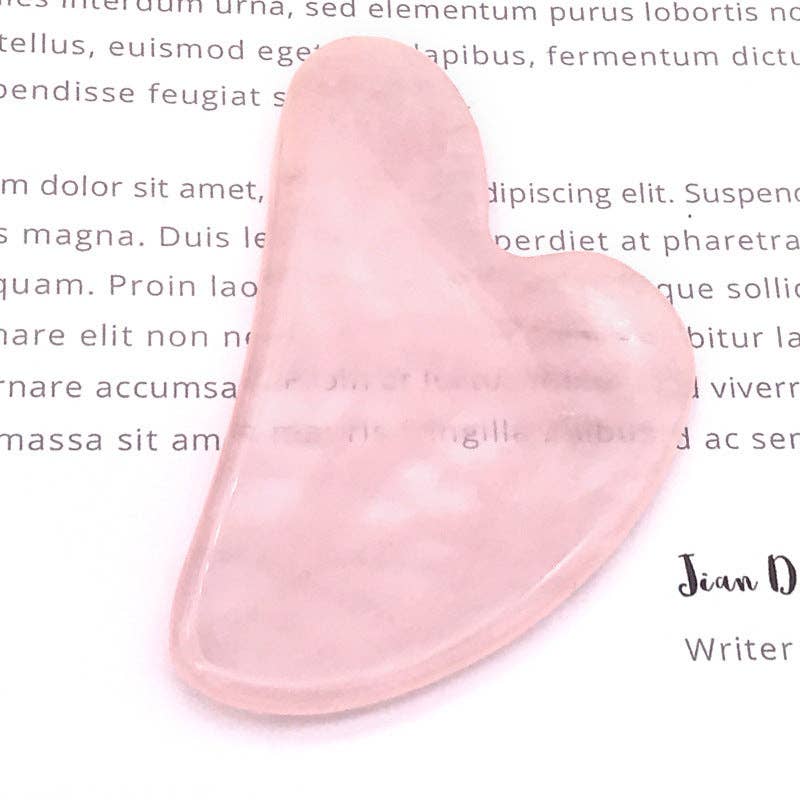 Ethically Sourced Crystal Gua Sha Boards Crystal Gua Sha Scraping Massage Tools