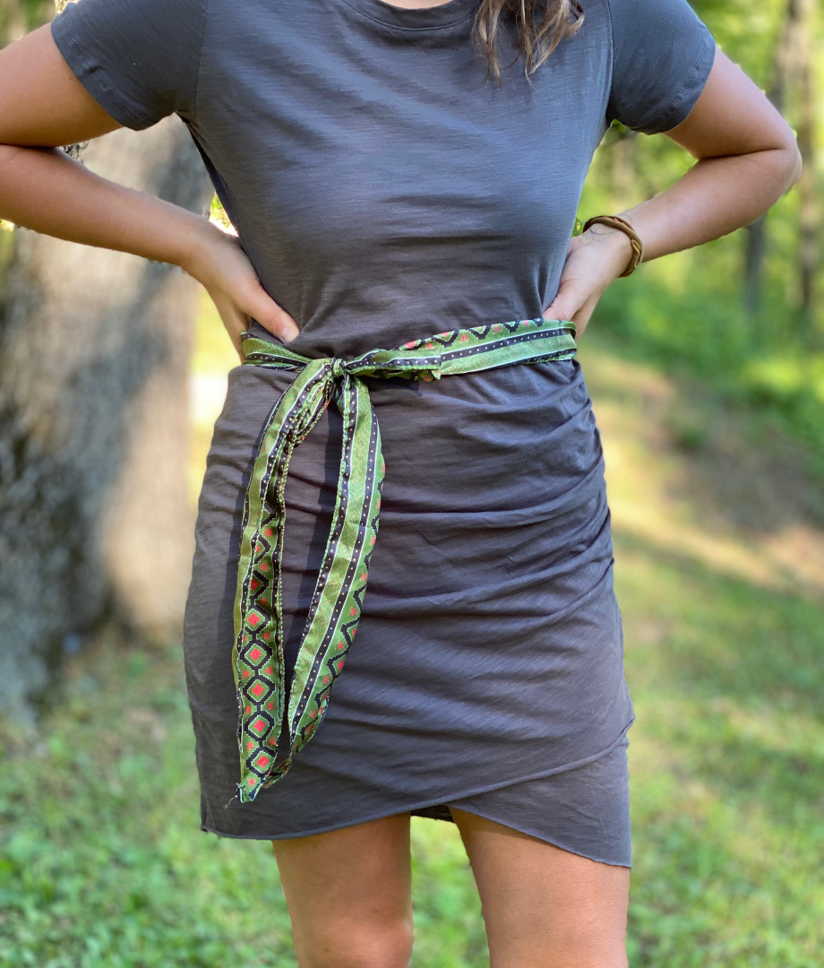 Fair Trade Silk Headband | Recycled Silk Sarees Made in India Unique
