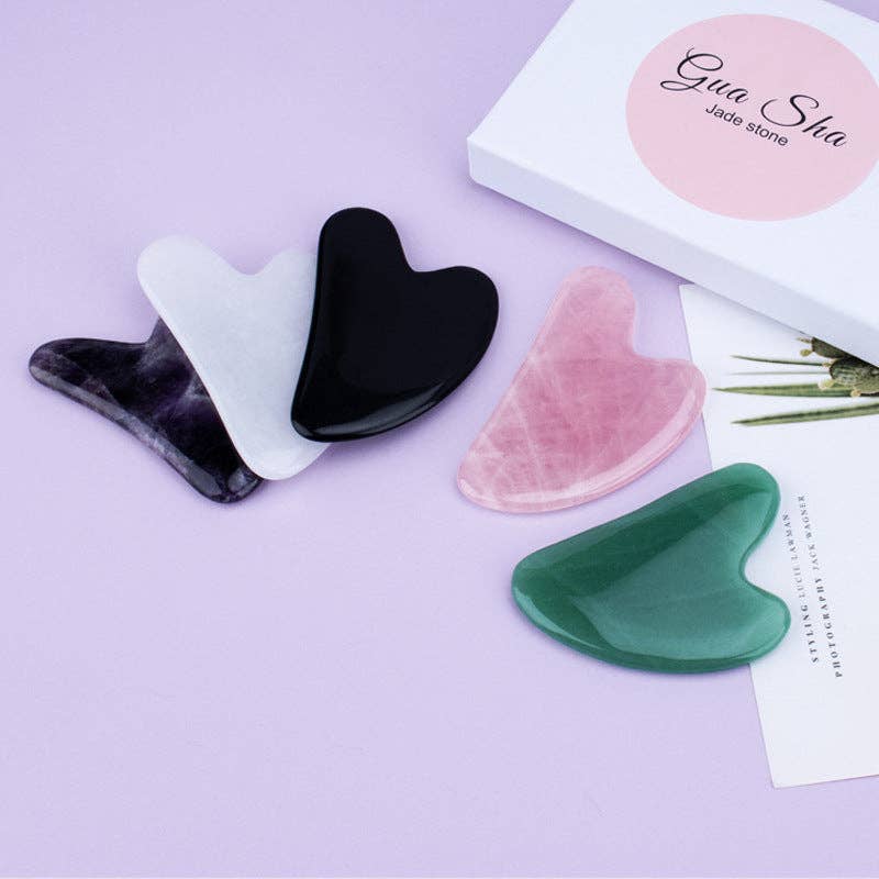 Ethically Sourced Crystal Gua Sha Boards Crystal Gua Sha Scraping Massage Tools