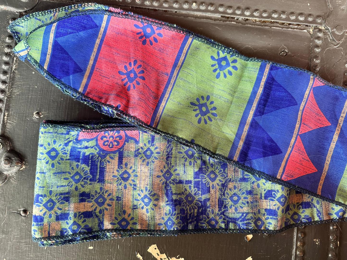 Fair Trade Silk Headband | Recycled Silk Sarees Made in India Unique
