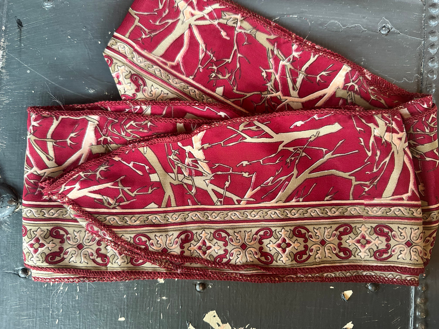 Fair Trade Silk Headband | Recycled Silk Sarees Made in India Unique
