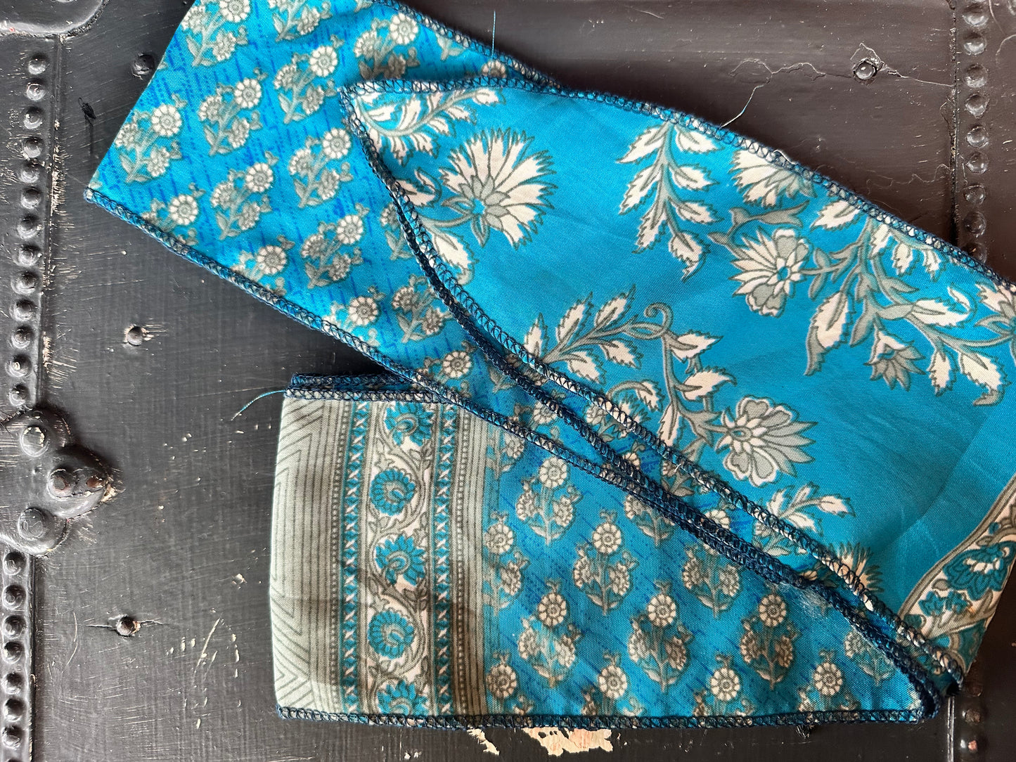 Fair Trade Silk Headband | Recycled Silk Sarees Made in India Unique